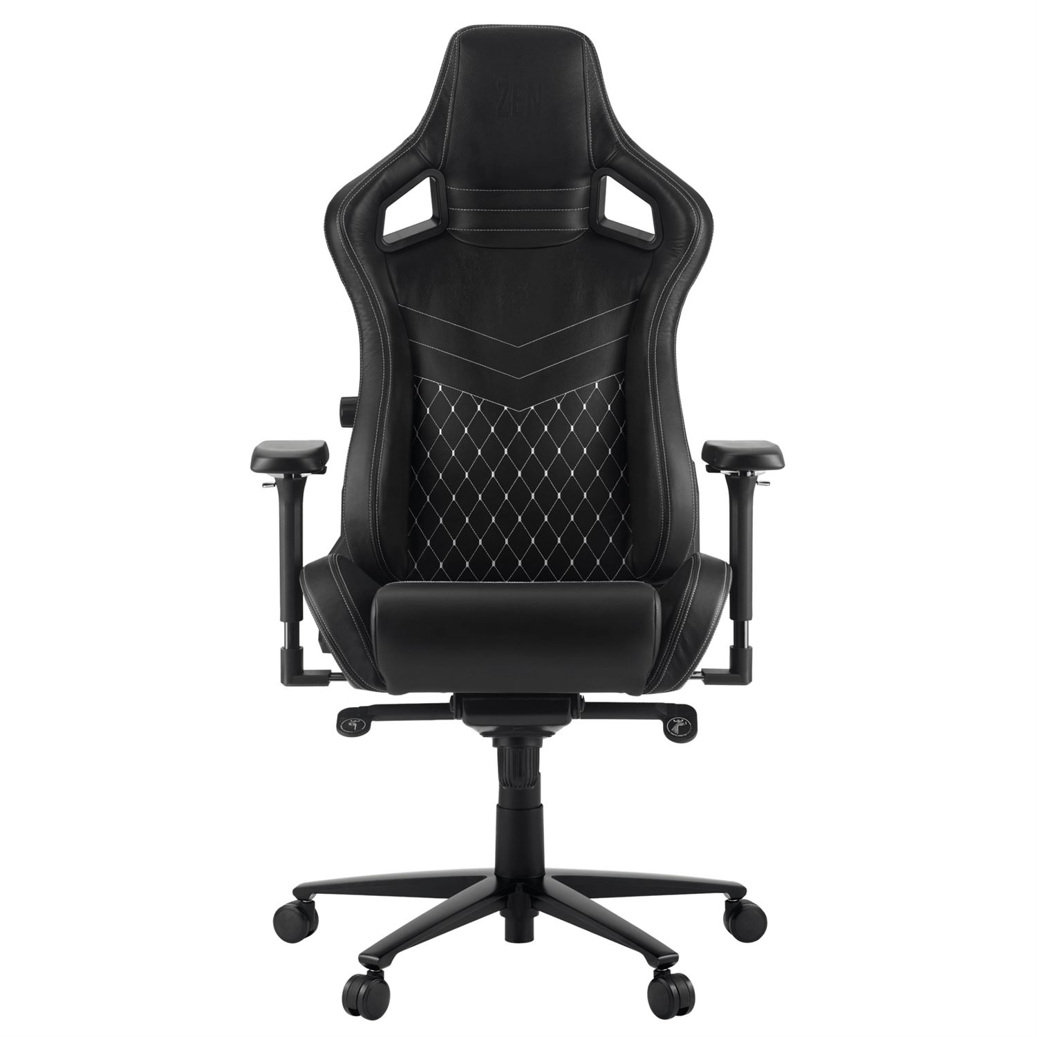 ZEN Nara Gaming Chair Real Leather - Black - KÃ¸b hos WEBdanes.dk